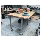 Rolling work Table w/ Contents