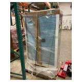 Uline H-377GS 45 Gal Corrosive Cabinet