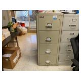 Fire King File Cabinet