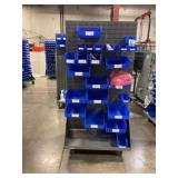 Mobile Gravity Shelf Bin Organizer With Bins Inclu