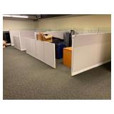 Cubicle Workstations For 3 Persons