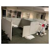Cubicle Workstations For 3 Persons