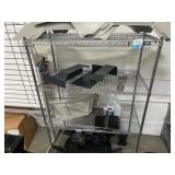 Wire Shelving Unit without Contents