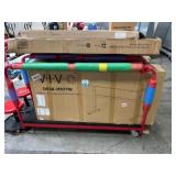 New Vivo Height Adjustable Desk w/ Cart