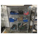 Wire Security Cage w/ Contents