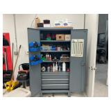 Metal Cabinet With Tools