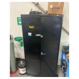 Metal Storage Cabinet w/ Contents