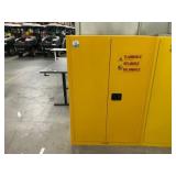 ULINE Flammable Liquid Storage Cabinet w/ Contents