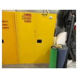 ULINE Flammable Liquid Storage Cabinet w/ Contents
