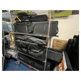 Wire Shelving w/ Bags