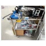 Stainless Steel Cart w/ Contents
