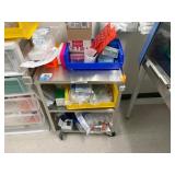 Stainless Steel Cart w/ Contents