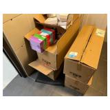 Assorted Cardboard Freezer Boxes