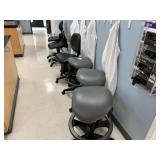 Assorted Lab Chairs & Stools