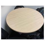 Office Set Up Sit/Stand Desk, Round Table & Chairs