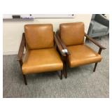 Leather Side Chairs