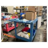 Utility Cart W/ Contents