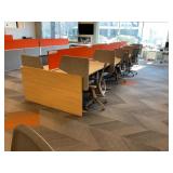 Work Stations with (8) Electric Sit/Stand Desk 69