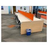 Work Stations with (7) Electric Sit/Stand Desk 69