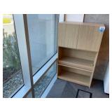 Book Case w/ 2 Door Cabinet