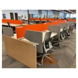 Work Stations with (8) Electric Sit/Stand Desk 69