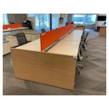 Work Stations with (8) Electric Sit/Stand Desk 69