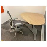 Manual Sit / Stand Desk, Desk Chair,