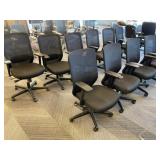 Black Office Mesh Back Task Chairs