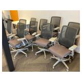 Office Task Chairs w/ Lumbar support, Foot rest