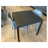 Square Lunch Table with (2) Chairs 30 1/2ï¿½ x 30 1/