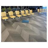 Yellow Stacking Chairs