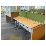 Work Stations with (6) Electric Sit/Stand Desk 69