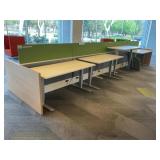 Work Stations with (8) Electric Sit/Stand Desk 69
