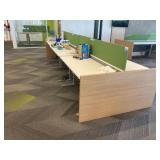 Work Stations with (6) Electric Sit/Stand Desk 69
