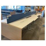 Work Stations with (8) Electric Sit/Stand Desk 69