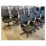 Black Office Mesh Back Task Chairs