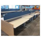 Work Stations with (8) Electric Sit/Stand Desk 69