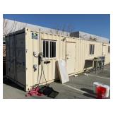 23ï¿½ 10ï¿½ x 8ï¿½ 5ï¿½ x 8ï¿½ Converted Conex with 2 doors