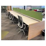 Work Stations with (6) Electric Sit/Stand Desk 69