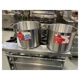 Browne Thermalloy 24qt Stainless Steel Pots *NEW*