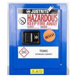 Justrite Hazmat Cabinet 4 Gallon 8604282 (Bear - D