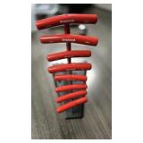 Metric hex keys: BONDHUS  (1mm- 10mm) (Madison - W