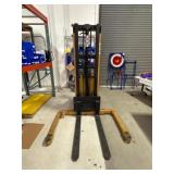 Big Joe S22 Fully Powered Straddle Stacker 2200 Lb