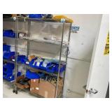 Rolling Rack with Contents