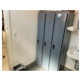 3 Section Lockers