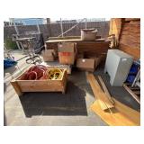 Power Boxes with Hoses and Cables