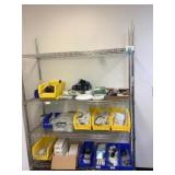 Rolling Rack with Contents