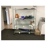 Rolling Cart With Contents Included