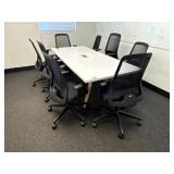 Conference Table With Office Chairs