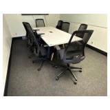 Conference Table With Office Chairs